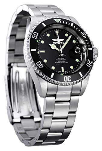 Invicta Pro Diver Unisex Wrist Watch Stainless Steel Automatic Black Dial - 8926OB