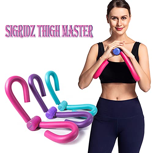 SigridZ Thigh Master,Home Fitness Equipment,Workout Equipment of Arms,Inner Thigh Toners Master,Trimmer Thin Body,Leg Exercise Equipment,Arm Trimmers,Best for Weight Loss(Blue)