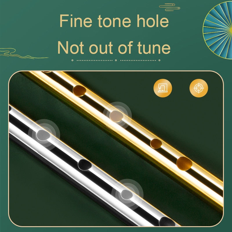 Irish Whistle Flute C/ D Key Bamboo Flute Professional Woodwind Musical Instruments Chinese Traditional Musical Instruments