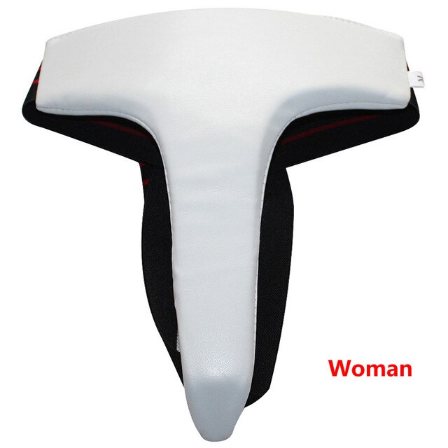 High Grade White Taekwondo Jockstrap Groin Guard Men Women Kick Boxing Karate Muay Thai Wushu Sanda Training Crotch Protector