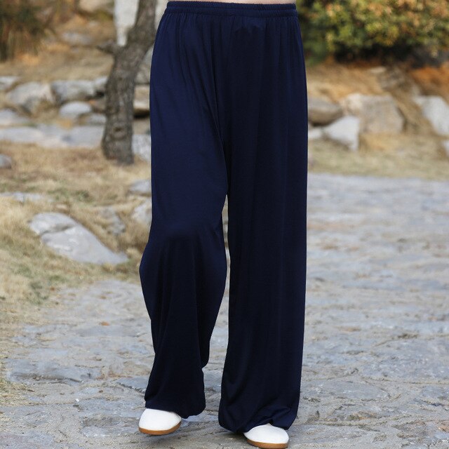 Martial Arts Tai Chi Yoga Pants Acrobatics Pants Kung Fu Cropped Pants Running Pants Adult
