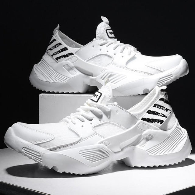 Sport Slip-On Footwear Men Shoes Lightweight Flying Weaving Casual Shoes Breathable Casual Shoes Man Sepatu Pria
