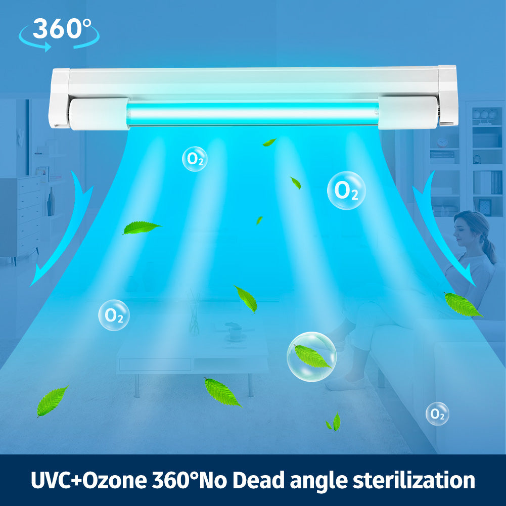 8W Quartz Ozone UVC Sterilizer T5 Germicidal Tube Bedroom Hotel Bactericidal Hospital Disinfection Light
