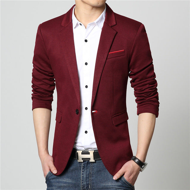 Men Blazer Brand New Luxury Business Casual Suit Men Blazers Set Formal Wedding Dress Beautiful Design Male Suit