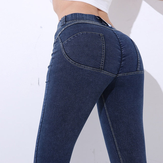 NORMOV Fashion Low Waist Leggings Women Sexy Hip Push Up Fitness Leggings Pants Leggings Feminina Leggins Jeggings Mujer