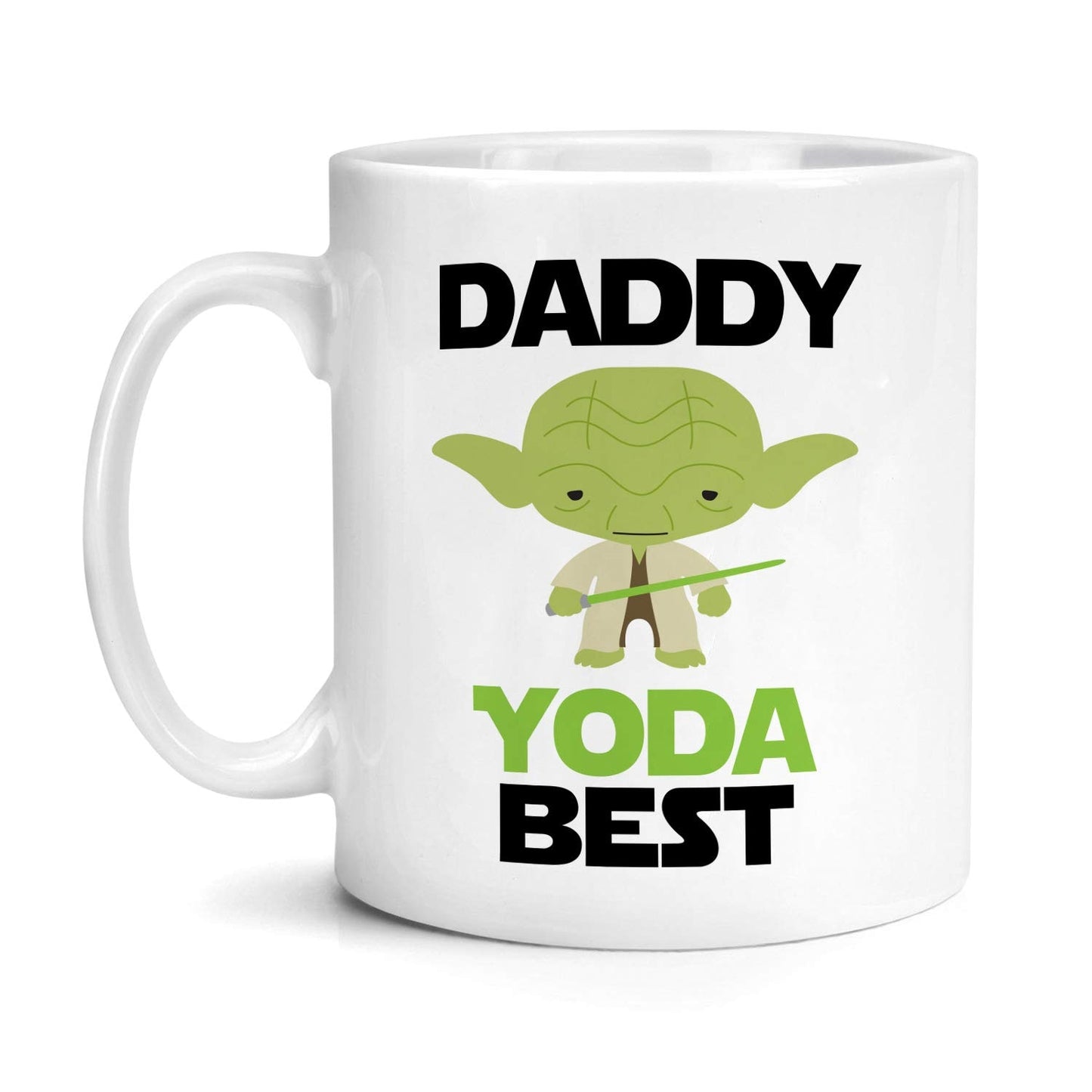 Daddy Yoda Best Mug Star Wars Inspired Fathers Day Dad Christmas Yoda Birthday Gift Tea Coffee Cup
