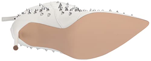 Steve Madden Women's Viceroy Ankle Boot, White, 7.5