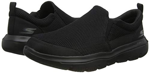 Skechers Men's GO Walk Evolution Ultra-Impeccable Sneaker, Black, 7