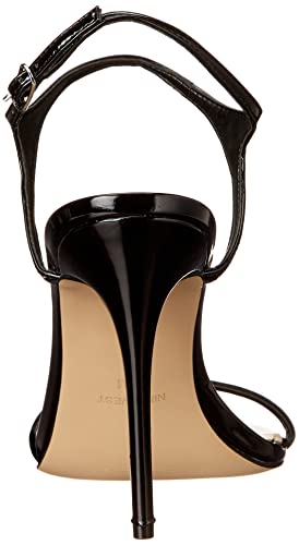 Nine West Women's MIAMI3 Heeled Sandal, Black, 8.5