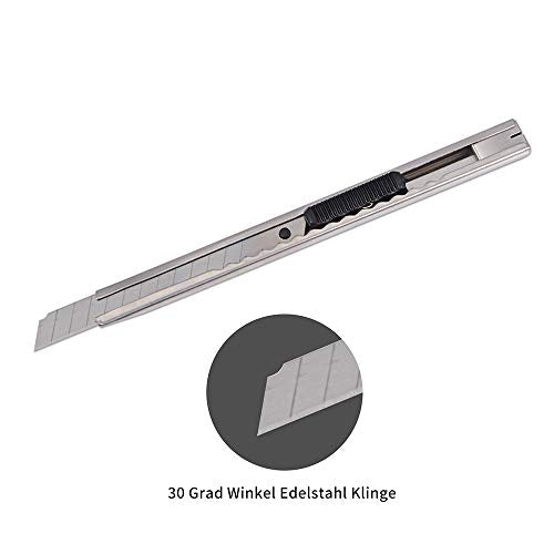 Vehicle Vinyl Wrap Window Tint Film Tool Kit Include 4 Inch Felt Squeegee, Retractable 9mm Utility Knife and Snap-off Blades, Zippy Vinyl Cutter and Mini Soft Go Corner Squeegee for Car Wrapping