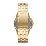 Fossil Men's FB-01 Quartz Stainless Steel Chronograph Watch, Color: Gold (Model: FS5836)
