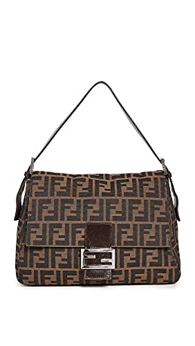 FENDI Women's Pre-Loved Fendi Zucca Mamma Forever, Brown, One Size