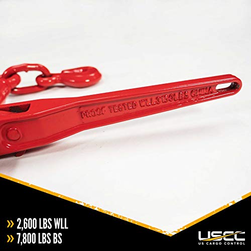 US Cargo Control 1/4 Inch Ratchet Type Chain Load Binder