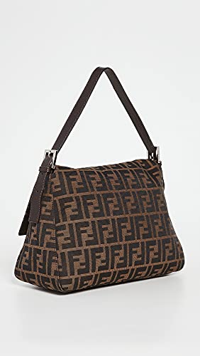 FENDI Women's Pre-Loved Fendi Zucca Mamma Forever, Brown, One Size
