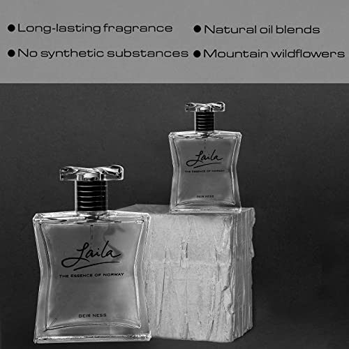 Laila Eau de Parfum Spray - Long Lasting Fresh, Airy and Clean Fragrance for Women - Blend of Fruity and Floral Scent - 1.7 oz