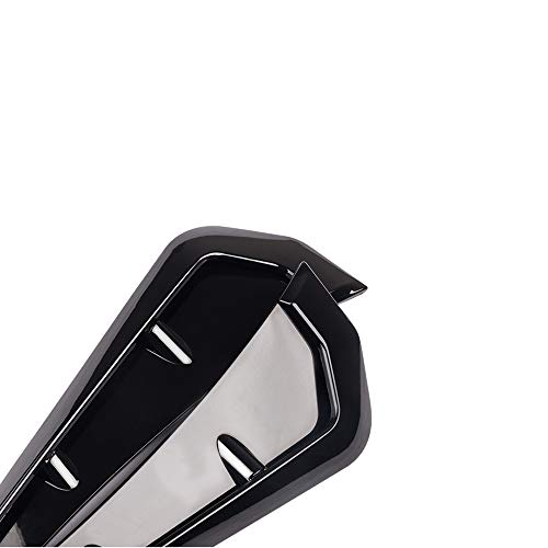 Car Fender Side Vents ABS Compatible Fender Stickers Decorative Air Flow Intake Hole Grille Spoiler Auto Exterior Accessories