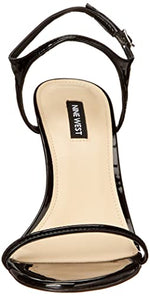 Nine West Women's MIAMI3 Heeled Sandal, Black, 8.5