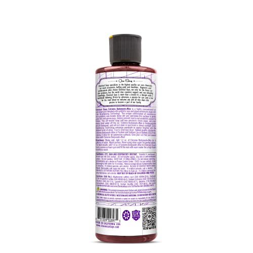 Chemical Guys CWS20716 Extreme Bodywash & Wax Foaming Car Wash Soap, (Works with Foam Cannons, Foam Guns or Bucket Washes) Safe for Cars, Trucks, Motorcycles, RVs & More, 16 fl oz, Grape Scent