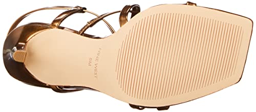 Nine West Women's TILAS3 Heeled Sandal, Bronze, 10