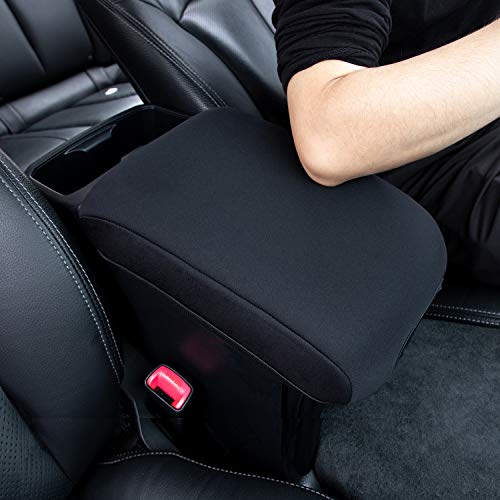 JDMCAR Center Console Armrest Cushion Compatible with Toyota Tacoma Accessories 2022 2021 2020 2019 2018 2017 2016，Customized Neoprene Center Console Protector