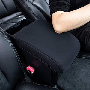 JDMCAR Center Console Armrest Cushion Compatible with Toyota Tacoma Accessories 2022 2021 2020 2019 2018 2017 2016，Customized Neoprene Center Console Protector