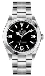 Rolex Explorer Automatic Chronometer Black Dial Men's Watch 124270BKASO