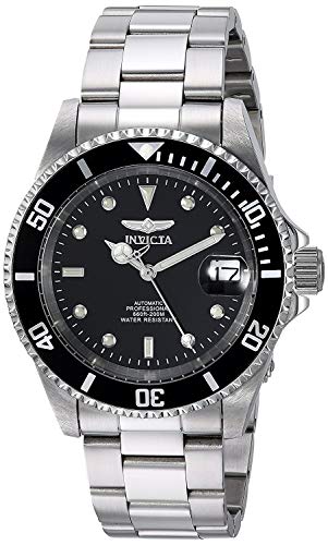 Invicta Pro Diver Unisex Wrist Watch Stainless Steel Automatic Black Dial - 8926OB