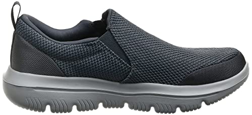 Skechers Men's GO Walk Evolution Ultra-Impeccable Sneaker, Charcoal, 6.5