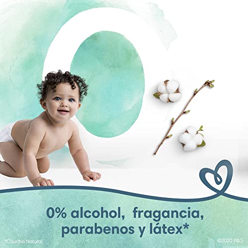 Baby Wipes, Pampers Aqua Pure Sensitive Water Baby Diaper Wipes, Hypoallergenic and Unscented, 6X Pop-Top Travel Packs, 336 Count (Packaging May Vary)