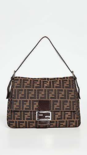 FENDI Women's Pre-Loved Fendi Zucca Mamma Forever, Brown, One Size