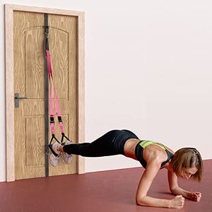 VAIIO Upgraded Door Anchor Strap, Unique Innovative Sliding Adjusted Design, for Resistance Band, 10s to Install, Punch-Free, Nail-Free, Portable All-Round Home Fitness Equipment (Band Not Included)