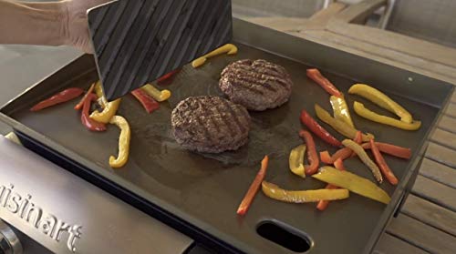 Cuisinart CGPR-221 Cast Iron Grill Press (Wood Handle), Weighs 2.8-pounds