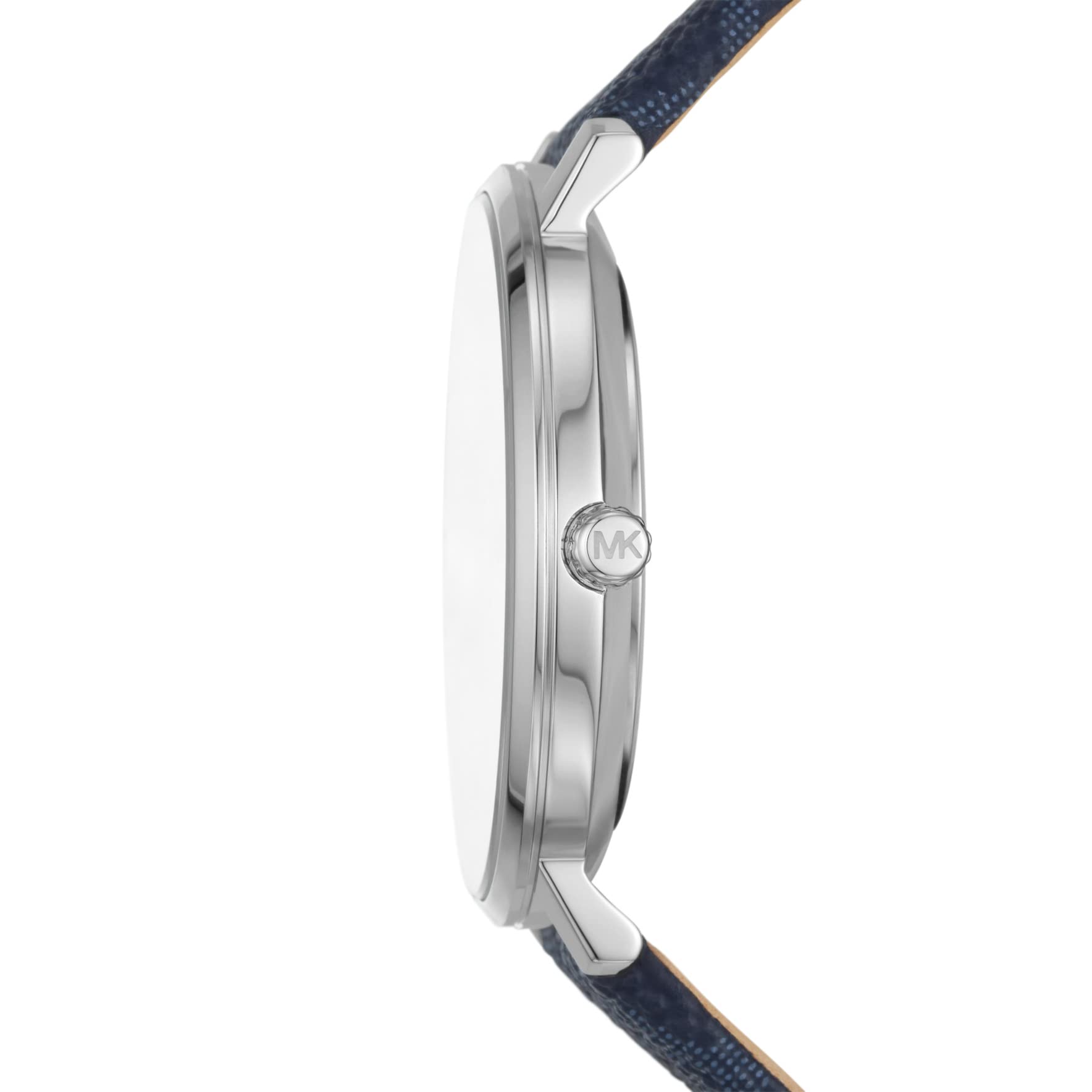 Michael Kors Pyper Three-Hand Navy PVC Watch (Model: MK7244)