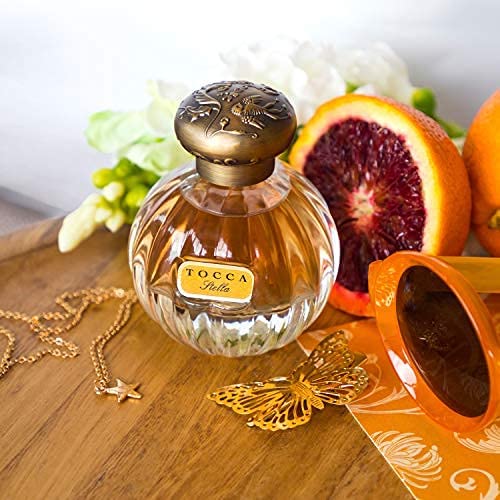 Tocca Eau de Parfum, Stella: Fresh Floral, Blood Orange, Freesia, Spicy Lily, Hand-Finished Bottle (50 ml)