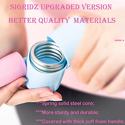 SigridZ Thigh Master,Home Fitness Equipment,Workout Equipment of Arms,Inner Thigh Toners Master,Trimmer Thin Body,Leg Exercise Equipment,Arm Trimmers,Best for Weight Loss(Blue)