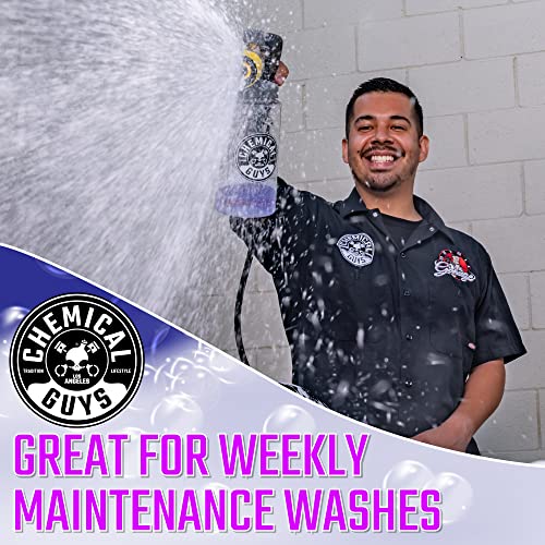 Chemical Guys CWS20716 Extreme Bodywash & Wax Foaming Car Wash Soap, (Works with Foam Cannons, Foam Guns or Bucket Washes) Safe for Cars, Trucks, Motorcycles, RVs & More, 16 fl oz, Grape Scent
