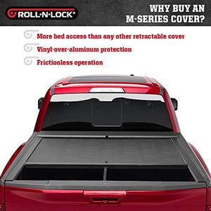 Roll N Lock M-Series Retractable Truck Bed Tonneau Cover | LG531M | Fits 2016 - 2023 Toyota Tacoma (w/o OE track system or Trail Edition) 6' 2" Bed (73.7")