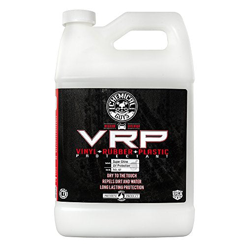 Chemical Guys TVD_107 V.R.P. Vinyl, Rubber and Plastic Non-Greasy Dry-to-the-Touch Long Lasting Super Shine Dressing for Tires, Trim and More, 1 Gal