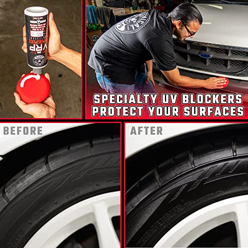 Chemical Guys TVD_107 V.R.P. Vinyl, Rubber and Plastic Non-Greasy Dry-to-the-Touch Long Lasting Super Shine Dressing for Tires, Trim and More, 1 Gal
