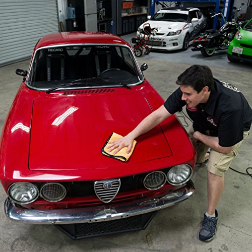 Chemical Guys MIC_506_03 Professional Grade Premium Microfiber Towels, Gold 16" x 16", Pack of 3