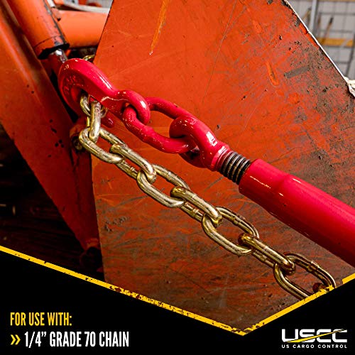 US Cargo Control 1/4 Inch Ratchet Type Chain Load Binder
