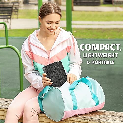 INFIDEZ Incline Foam Slant Board 3pcs for Calf Stretching, Squats, Foot Stretcher, 3 Pcs Calf Stretcher Exercise Equipment for Home Workout, Adjustable Incline Wedge Workout Equipment for Physical Therapy