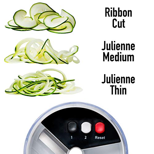 Fullstar All-in-1 Vegetable Chopper, Mandoline Slicer & Cheese Grater | Multi Blade French Fry Cutter & Veggie Dicer | Includes Bonus Handheld Spiralizer & Kitchen Gadgets