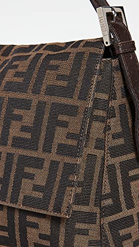 FENDI Women's Pre-Loved Fendi Zucca Mamma Forever, Brown, One Size