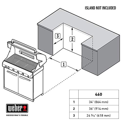 Weber Summit S-460 Built-In Liquid Propane in Stainless Steel Grill