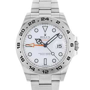 New Rolex Explorer II Stainless Steel Mens Watch 216570 W