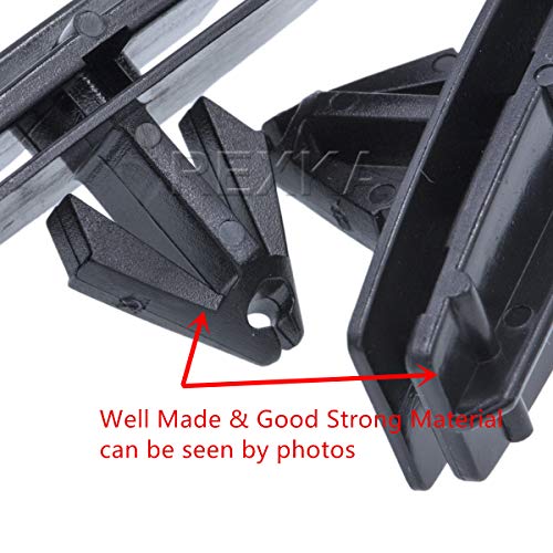 Rexka Fender Flare Hardware Kit for 2007-2018 Jeep Wrangler JK & Unlimited JK 68039280AA 6030441 6506007AA (Pack of 45)