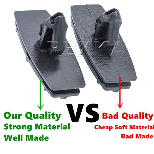 Rexka Fender Flare Hardware Kit for 2007-2018 Jeep Wrangler JK & Unlimited JK 68039280AA 6030441 6506007AA (Pack of 45)