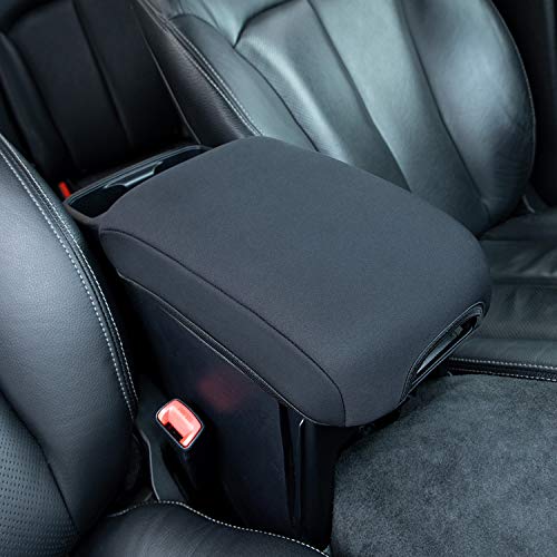 JDMCAR Center Console Armrest Cushion Compatible with Toyota Tacoma Accessories 2022 2021 2020 2019 2018 2017 2016，Customized Neoprene Center Console Protector