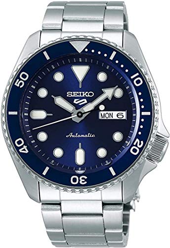 Seiko SRPD51 Seiko 5 Sports Men's Watch Silver-Tone 42.5mm Stainless Steel